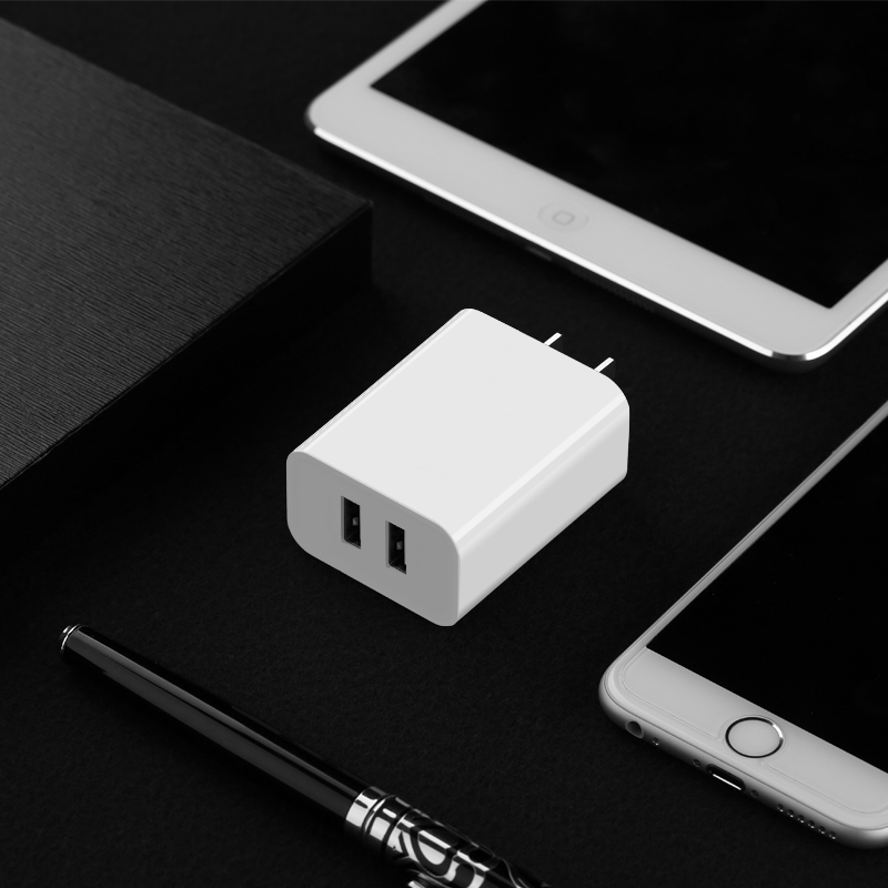 3C認證雙口USB充電器-ST370