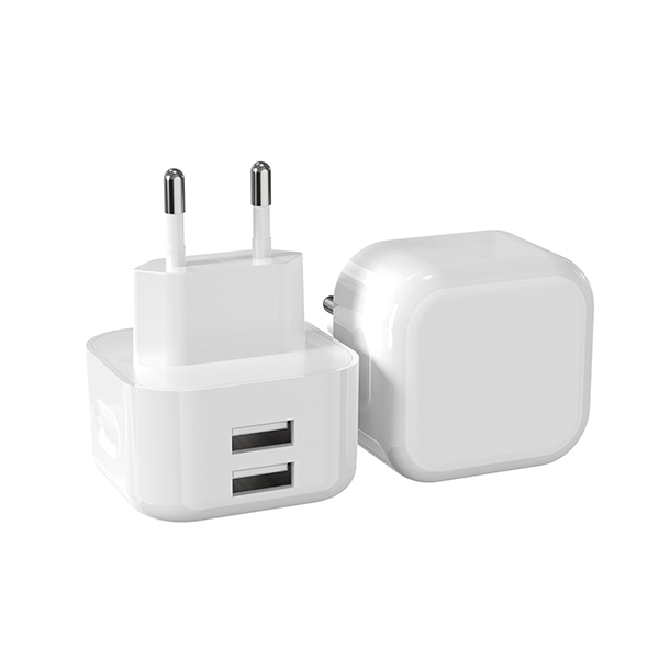 歐規(guī)雙USB旅行充電器-ST410